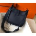 Hermes Evelyne III 29 PM Bag In Dark Blue Clemence Leather Hermes Evelyne III 29 PM Bag In Dark Blue Clemence Leather