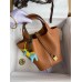 Hermes Picotin Lock 22 Handmade Bag in Gold Clemence Leather Hermes Picotin Lock 22 Handmade Bag in Gold Clemence Leather