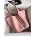 Hermes Picotin Lock 22 Handmade Bag in Pink Clemence Leather Hermes Picotin Lock 22 Handmade Bag in Pink Clemence Leather
