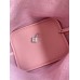 Hermes Picotin Lock 22 Handmade Bag in Pink Clemence Leather Hermes Picotin Lock 22 Handmade Bag in Pink Clemence Leather