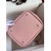 Hermes Picotin Lock 22 Handmade Bag in Pink Clemence Leather Hermes Picotin Lock 22 Handmade Bag in Pink Clemence Leather