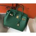 Hermes Birkin 30cm Bag In Vert Vertigo Clemence Leather GHW Hermes Birkin 30cm Bag In Vert Vertigo Clemence Leather GHW