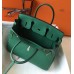 Hermes Birkin 30cm Bag In Vert Vertigo Clemence Leather GHW Hermes Birkin 30cm Bag In Vert Vertigo Clemence Leather GHW