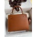 Hermes Kelly Sellier 25 Handmade Bag In Gold Barenia Calfskin Hermes Kelly Sellier 25 Handmade Bag In Gold Barenia Calfskin