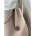 Hermes Lindy 30 Handmade Bag In Tourterelle Clemence Leather Hermes Lindy 30 Handmade Bag In Tourterelle Clemence Leather