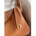 Hermes Lindy 30 Handmade Bag In Gold Evercolor Leather Hermes Lindy 30 Handmade Bag In Gold Evercolor Leather