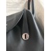 Hermes Touch Lindy 30 Handmade Bag In Black Swift Calfskin Hermes Touch Lindy 30 Handmade Bag In Black Swift Calfskin