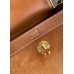 Hermes Lindy 30 Handmade Bag In Gold Doblis Suede Calfskin Hermes Lindy 30 Handmade Bag In Gold Doblis Suede Calfskin
