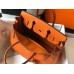 Hermes Birkin 30cm Bag In Orange Clemence Leather GHW Hermes Birkin 30cm Bag In Orange Clemence Leather GHW