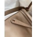 Hermes Lindy 30 Handmade Bag In Taupe Swift Calfskin Hermes Lindy 30 Handmade Bag In Taupe Swift Calfskin