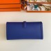 Hermes Jige Elan 29 Clutch Bag In Blue Electric Epsom Leather Hermes Jige Elan 29 Clutch Bag In Blue Electric Epsom Leather
