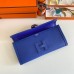 Hermes Jige Elan 29 Clutch Bag In Blue Electric Epsom Leather Hermes Jige Elan 29 Clutch Bag In Blue Electric Epsom Leather