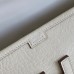 Hermes Jige Elan 29 Clutch Bag In Craie Epsom Leather