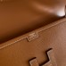 Hermes Jige Elan 29 Clutch Bag In Gold Epsom Leather Hermes Jige Elan 29 Clutch Bag In Gold Epsom Leather