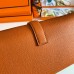 Hermes Jige Elan 29 Clutch Bag In Orange Epsom Leather