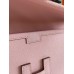 Hermes Jige Elan 29 Clutch Bag In Pink Epsom Leather