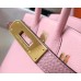 Hermes Birkin 30cm Bag In Pink Clemence Leather GHW Hermes Birkin 30cm Bag In Pink Clemence Leather GHW