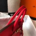 Hermes Birkin 30cm Bag In Red Clemence Leather GHW Hermes Birkin 30cm Bag In Red Clemence Leather GHW