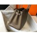 Hermes Birkin 30cm Bag In Taupe Clemence Leather GHW Hermes Birkin 30cm Bag In Taupe Clemence Leather GHW