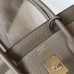 Hermes Birkin 30cm Bag In Tourterelle Clemence Leather GHW Hermes Birkin 30cm Bag In Tourterelle Clemence Leather GHW
