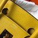 Hermes Birkin 30cm Bag In Yellow Clemence Leather GHW Hermes Birkin 30cm Bag In Yellow Clemence Leather GHW