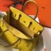 Hermes Birkin 30cm Bag In Yellow Clemence Leather GHW Hermes Birkin 30cm Bag In Yellow Clemence Leather GHW