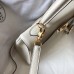 Hermes Kelly 25cm Retourne Bag In Craie Clemence Leather Hermes Kelly 25cm Retourne Bag In Craie Clemence Leather