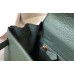 Hermes Kelly 25cm Retourne Bag In Vert Amande Clemence Leather Hermes Kelly 25cm Retourne Bag In Vert Amande Clemence Leather