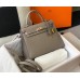 Hermes Kelly 25cm Sellier Bag In Gris Asphalt Epsom Leather Hermes Kelly 25cm Sellier Bag In Gris Asphalt Epsom Leather