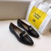 Hermes Pegase Ballerina Flats In Black Leather