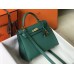 Hermes Kelly 25cm Sellier Bag In Malachite Epsom Leather Hermes Kelly 25cm Sellier Bag In Malachite Epsom Leather