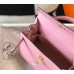 Hermes Kelly 25cm Sellier Bag In Mauve Sylvestre Epsom Leather Hermes Kelly 25cm Sellier Bag In Mauve Sylvestre Epsom Leather