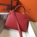 Hermes Kelly 25cm Sellier Bag In Red Epsom Leather Hermes Kelly 25cm Sellier Bag In Red Epsom Leather