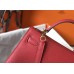 Hermes Kelly 25cm Sellier Bag In Red Epsom Leather Hermes Kelly 25cm Sellier Bag In Red Epsom Leather