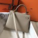 Hermes Kelly 25cm Sellier Bag In Tourterelle Epsom Leather Hermes Kelly 25cm Sellier Bag In Tourterelle Epsom Leather