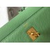 Hermes Kelly 25cm Sellier Bag In Vert Criquet Epsom Leather Hermes Kelly 25cm Sellier Bag In Vert Criquet Epsom Leather