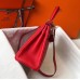 Hermes Kelly 25cm Retourne Bag In Red Clemence Leather Hermes Kelly 25cm Retourne Bag In Red Clemence Leather