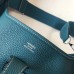 Hermes Evelyne III 29 PM Bag In Blue Jean Clemence Leather Hermes Evelyne III 29 PM Bag In Blue Jean Clemence Leather