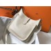 Hermes Evelyne III 29 PM Bag In Craie Clemence Leather Hermes Evelyne III 29 PM Bag In Craie Clemence Leather