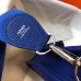 Hermes Evelyne III 29 PM Bag In Blue Electric Clemence Leather Hermes Evelyne III 29 PM Bag In Blue Electric Clemence Leather