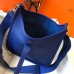 Hermes Evelyne III 29 PM Bag In Blue Electric Clemence Leather Hermes Evelyne III 29 PM Bag In Blue Electric Clemence Leather