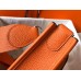 Hermes Evelyne III 29 PM Bag In Orange Clemence Leather Hermes Evelyne III 29 PM Bag In Orange Clemence Leather
