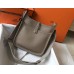 Hermes Evelyne III 29 PM Bag In Tourterelle Clemence Leather Hermes Evelyne III 29 PM Bag In Tourterelle Clemence Leather
