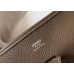 Hermes Evelyne III 29 PM Bag In Tourterelle Clemence Leather Hermes Evelyne III 29 PM Bag In Tourterelle Clemence Leather
