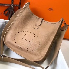 Hermes Evelyne III 29 PM Bag In Trench Clemence Leather Hermes Evelyne III 29 PM Bag In Trench Clemence Leather