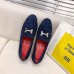 Hermes Royal Loafers In Blue Suede Leather Hermes Royal Loafers In Blue Suede Leather