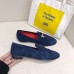 Hermes Royal Loafers In Blue Suede Leather Hermes Royal Loafers In Blue Suede Leather