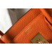 Hermes Birkin 35cm Bag In Orange Clemence Leather GHW Hermes Birkin 35cm Bag In Orange Clemence Leather GHW