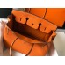 Hermes Birkin 35cm Bag In Orange Clemence Leather GHW Hermes Birkin 35cm Bag In Orange Clemence Leather GHW
