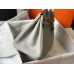 Hermes Birkin 35cm Bag In Pearl Grey Clemence Leather GHW Hermes Birkin 35cm Bag In Pearl Grey Clemence Leather GHW